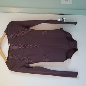 Free People bodysuit from their movement catalogue